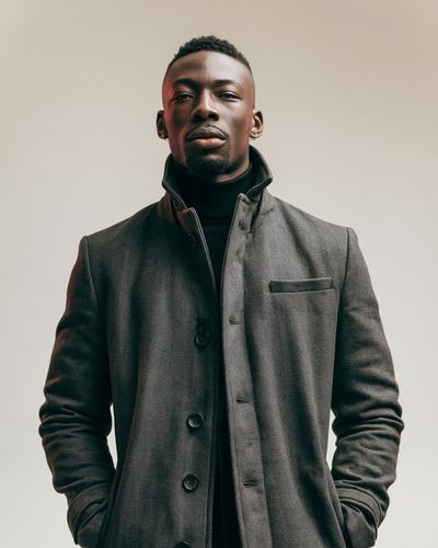 Modern Portrait Photography Poster. poster