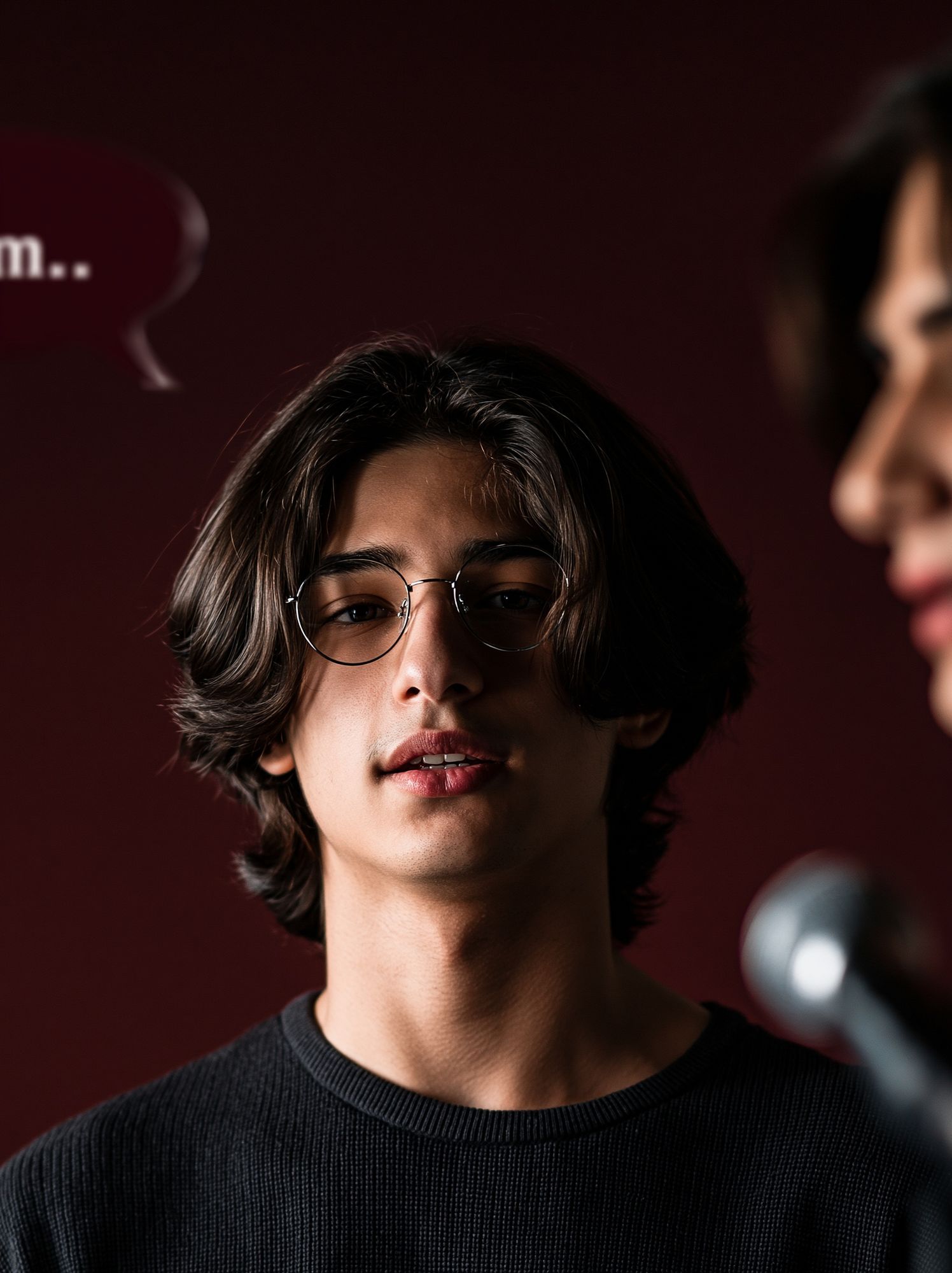 Introspective Portrait Photography Poster. poster — photography art