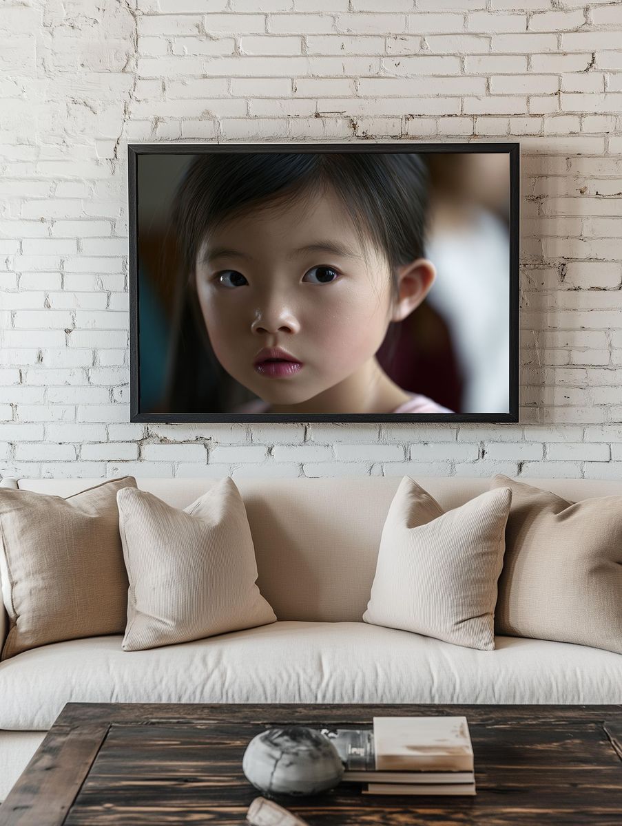 Child Portrait Photography Poster. room preview