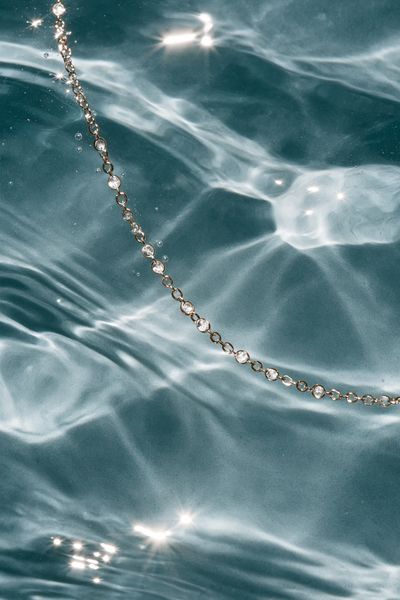 Crystal Chain Water Poster. poster