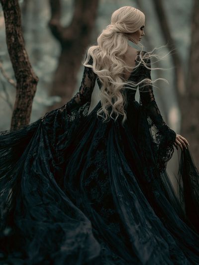 Gothic Forest Portrait Poster. poster