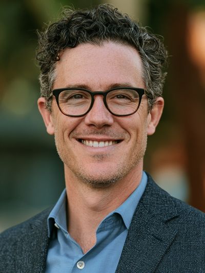 Smiling Man Portrait Photography Poster.