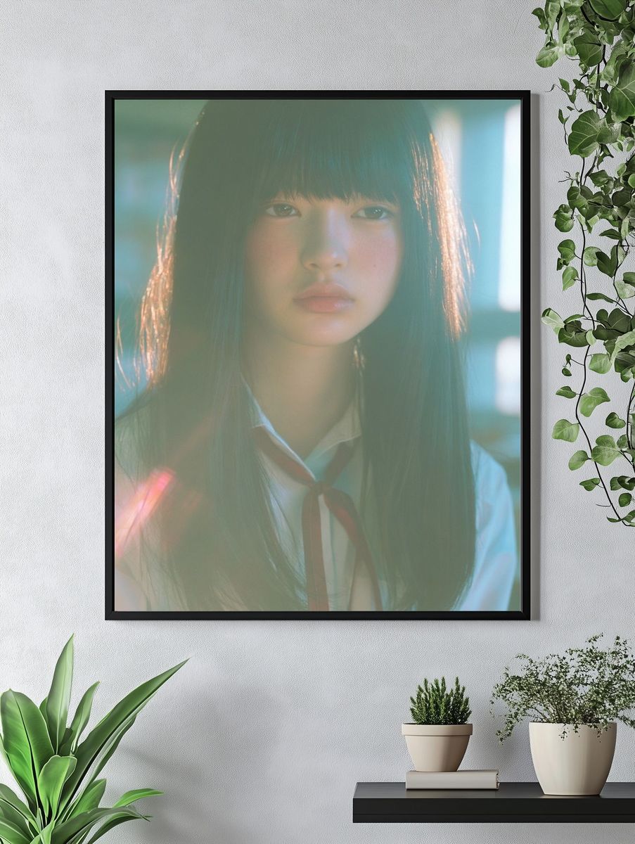 Soft Light Portrait Print. — room view 4