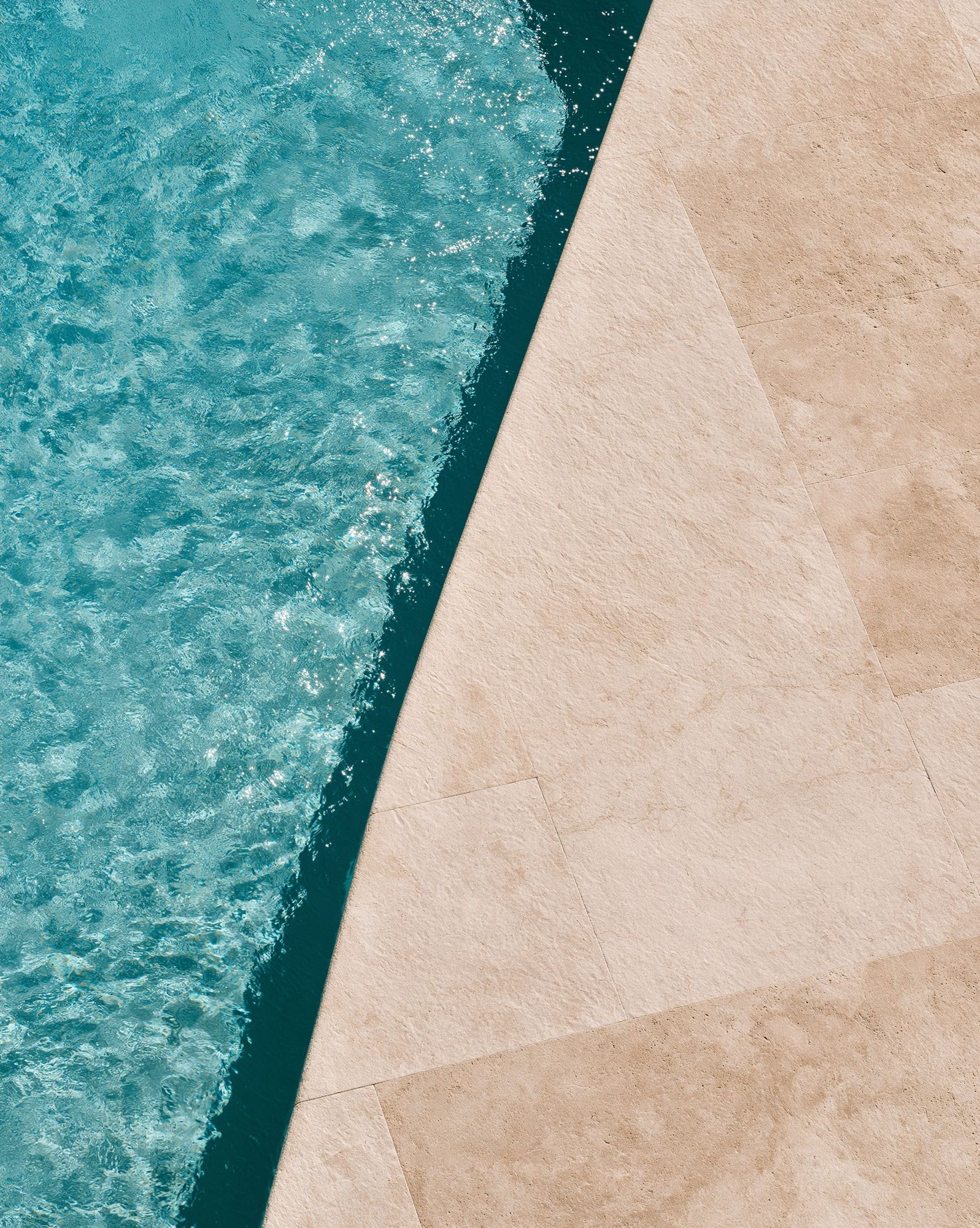 Turquoise Pool Water Photography Poster. poster — photography art