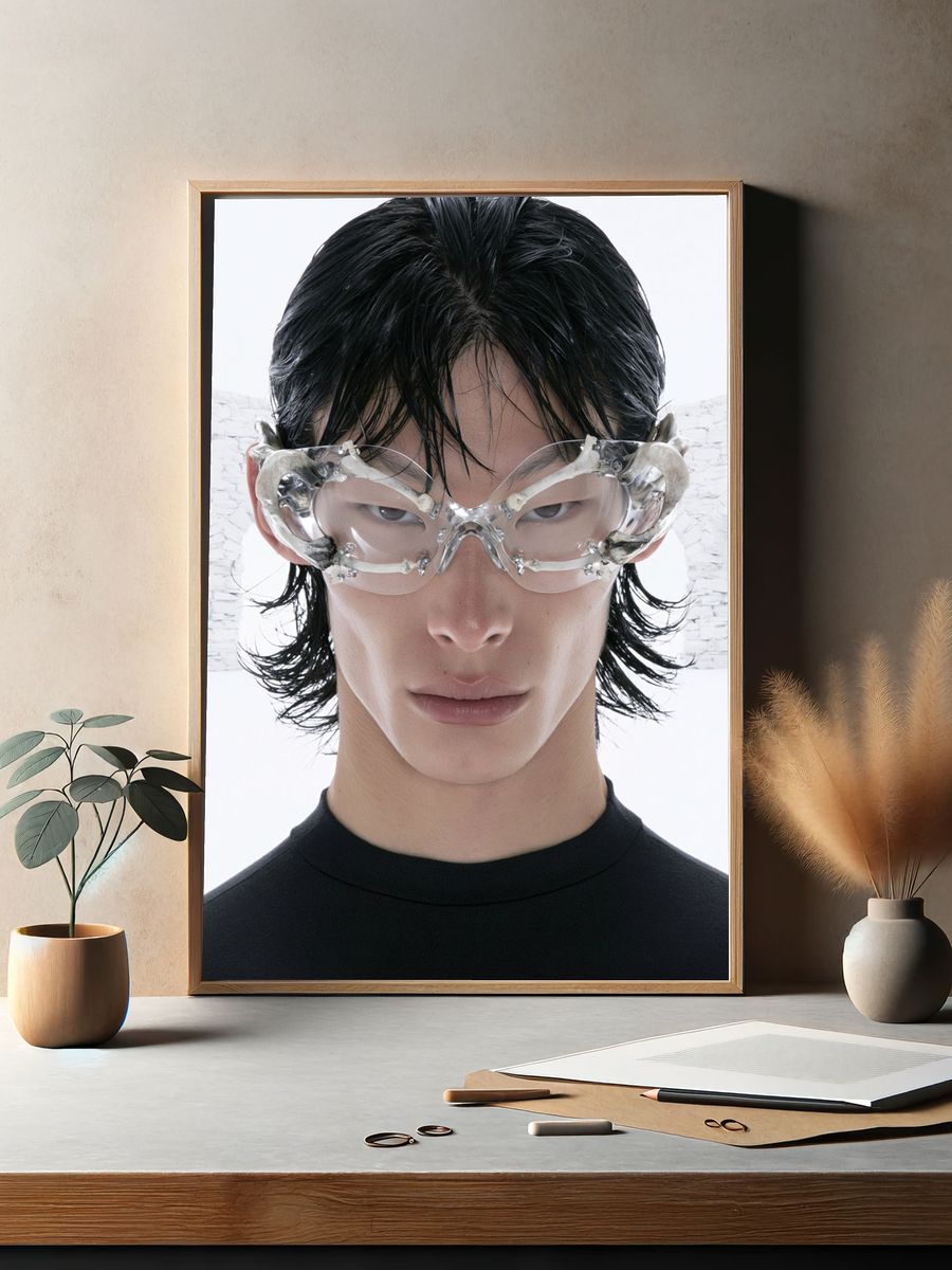 Avant-Garde Portrait Photography Poster. — room view 2