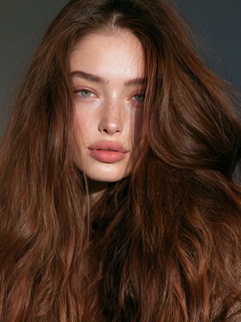 Editorial Beauty Portrait Poster. poster detail