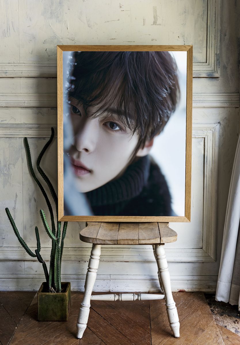 Soft Portrait Photography Poster. — room view 1
