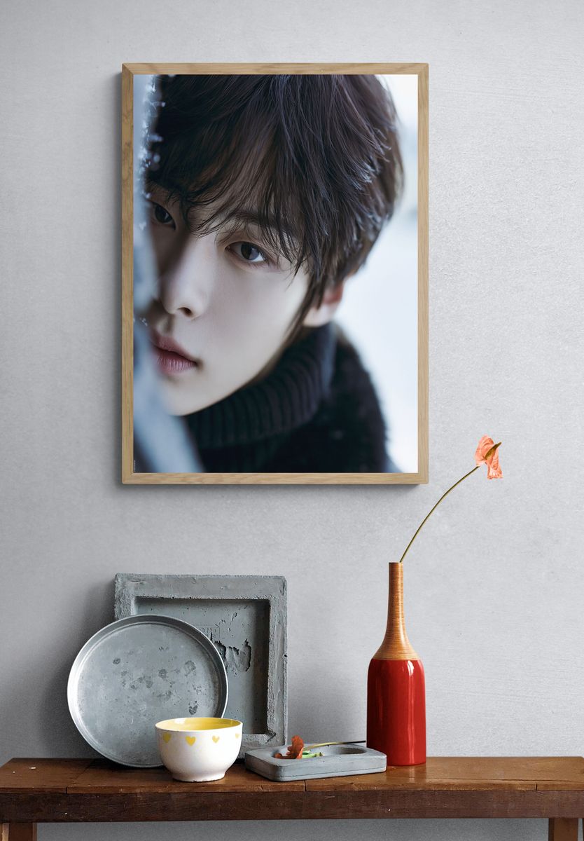 Soft Portrait Photography Poster. — room view 3