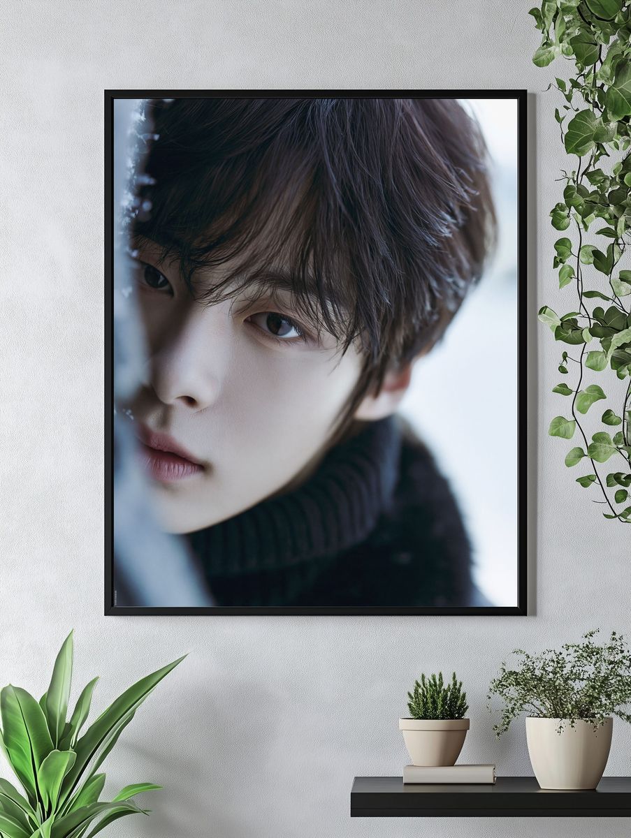 Soft Portrait Photography Poster. — room view 4
