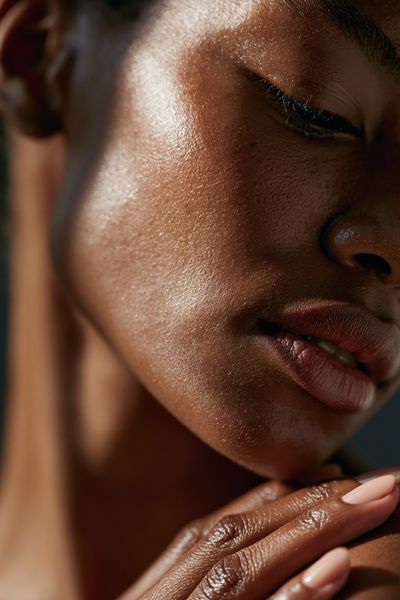 Intimate Portrait Photography Poster.