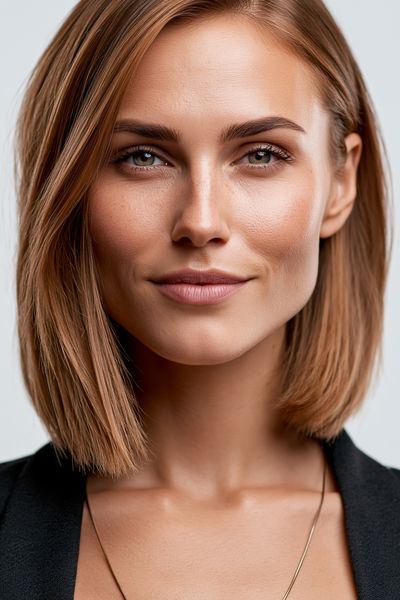 Elegant Woman Portrait Poster. poster