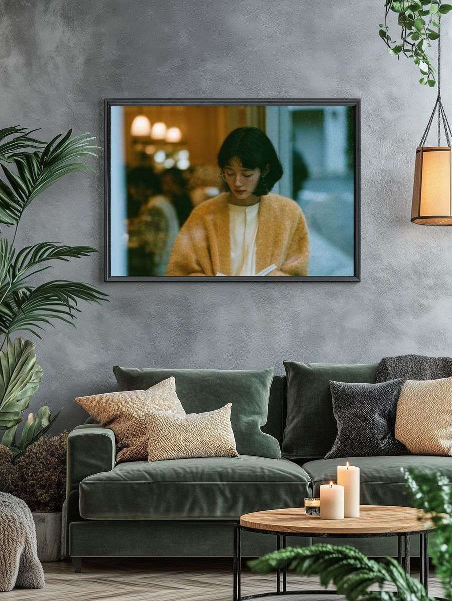 Quiet Window Portrait Photography Print. — room view 4