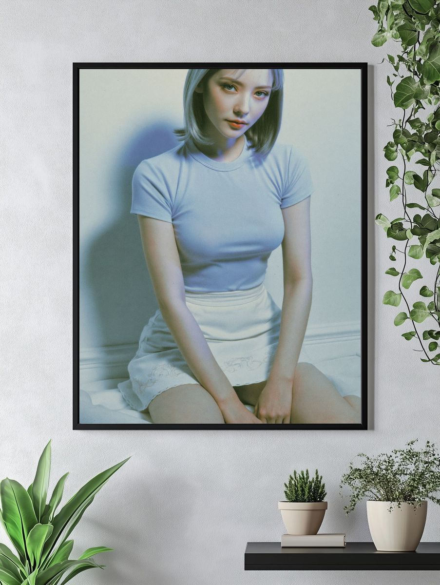 Soft Portrait Photography Poster. — room view 4