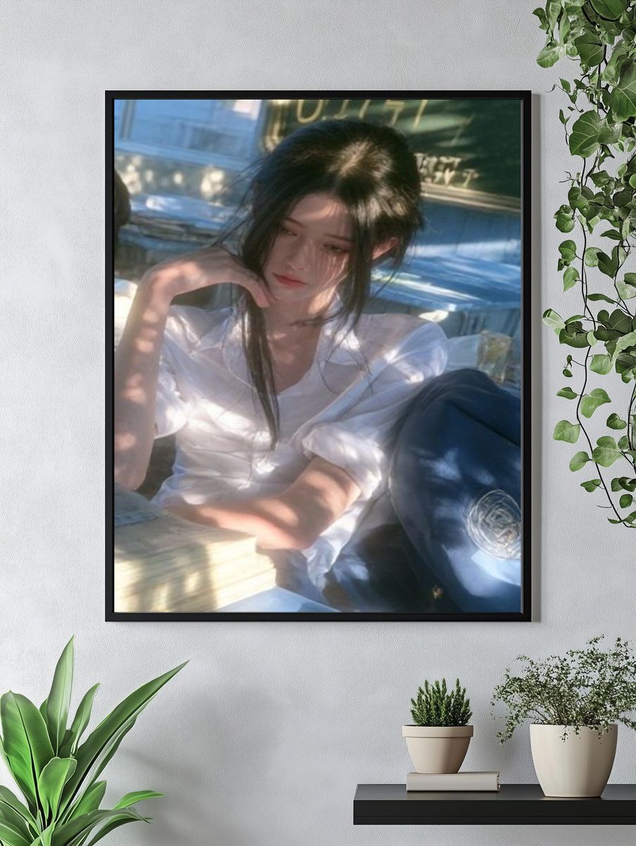 Dreamy Portrait Photography Poster. — room view 4