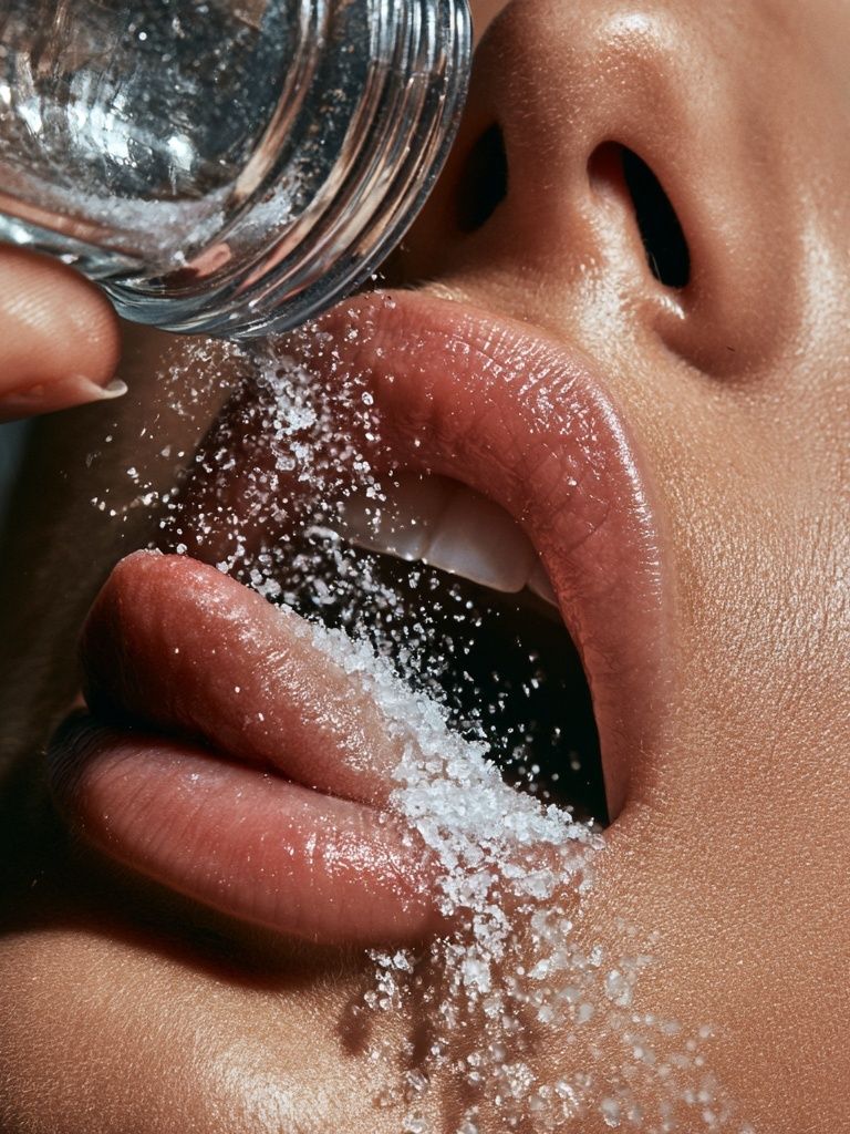 Salt Pour Portrait Photography Poster. poster — photography art