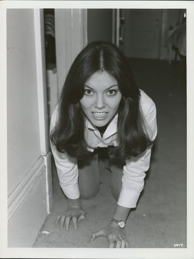 1970s Black-and-White Portrait Poster. poster print