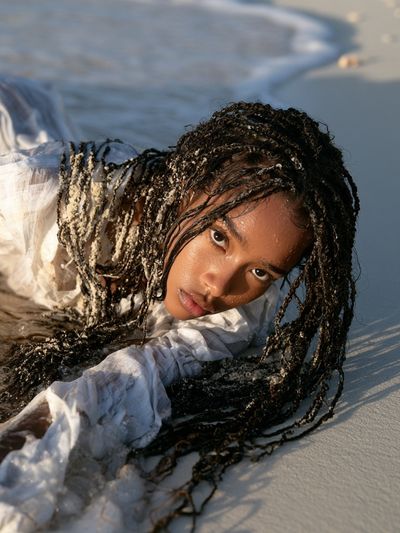 Beach Portrait Photography Poster.