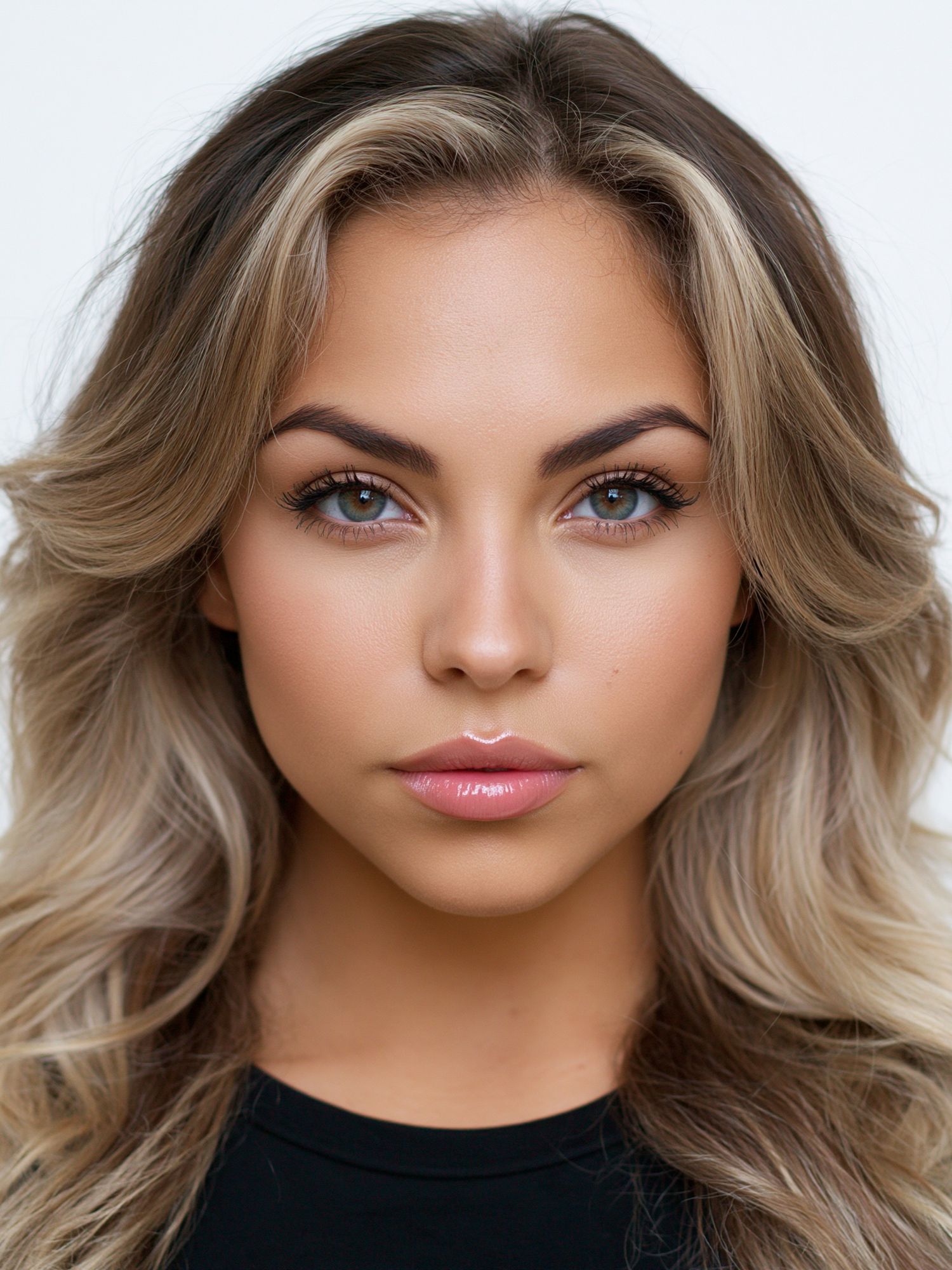 Blonde Portrait Photography Poster. poster detail