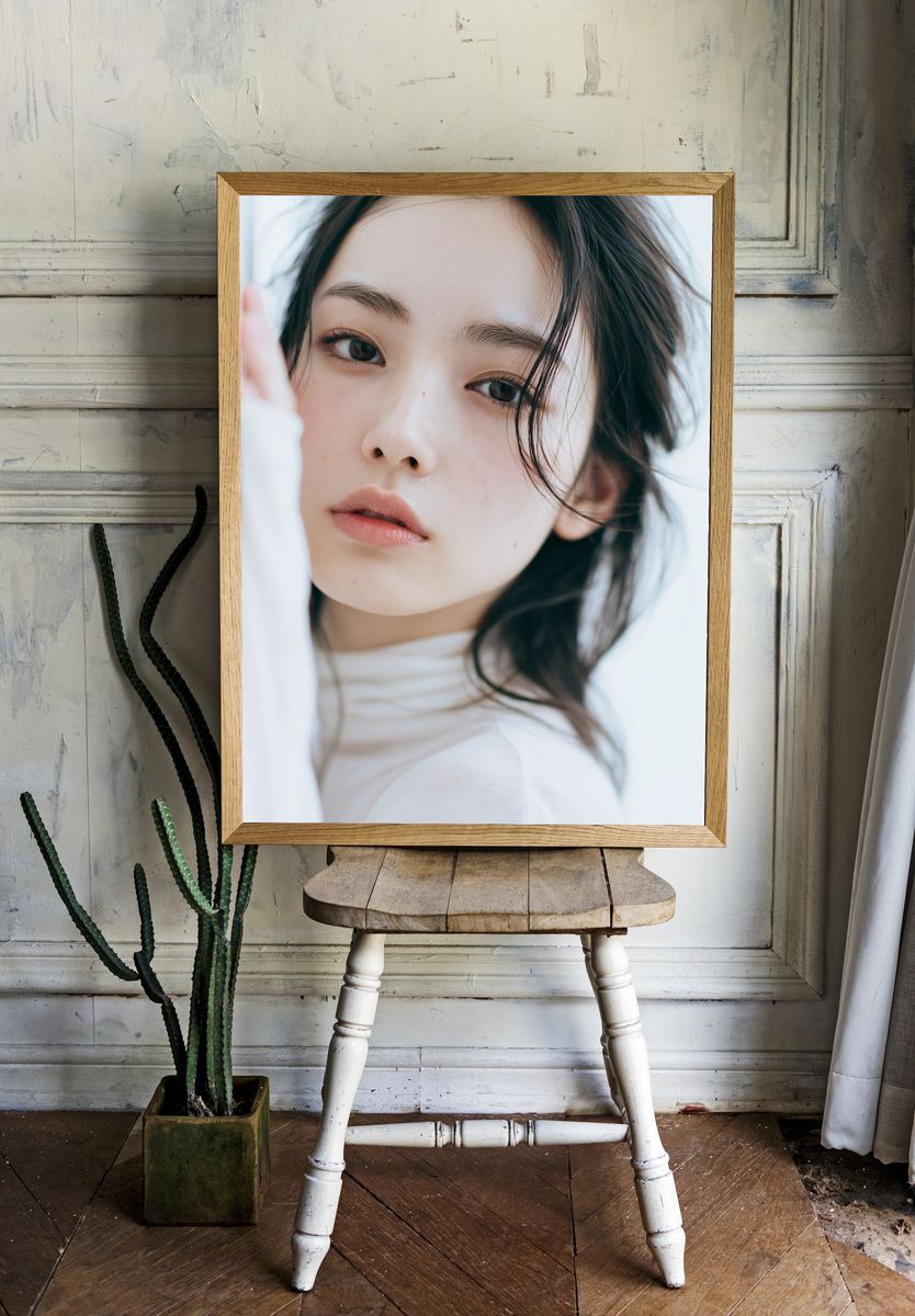 Soft Portrait Photography Poster. — room view 1