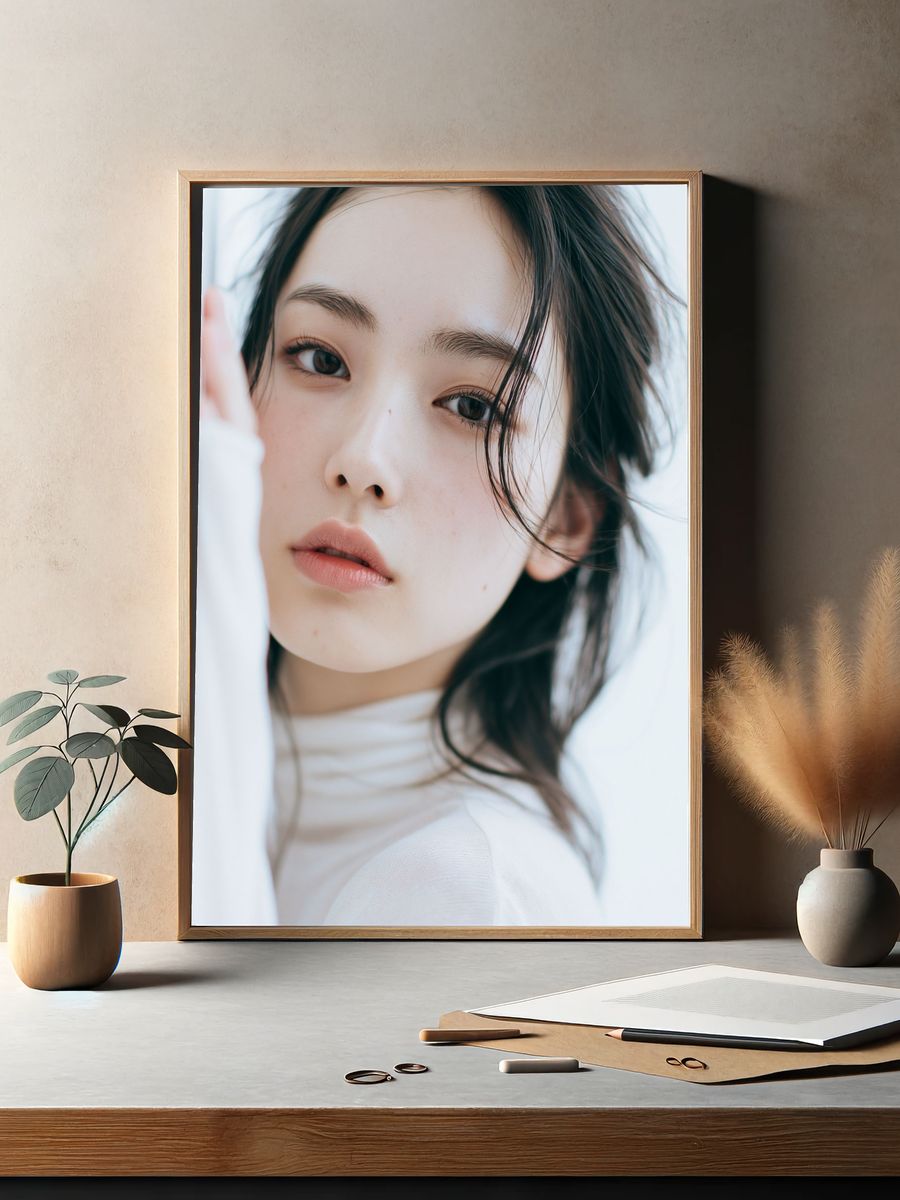Soft Portrait Photography Poster. — room view 2