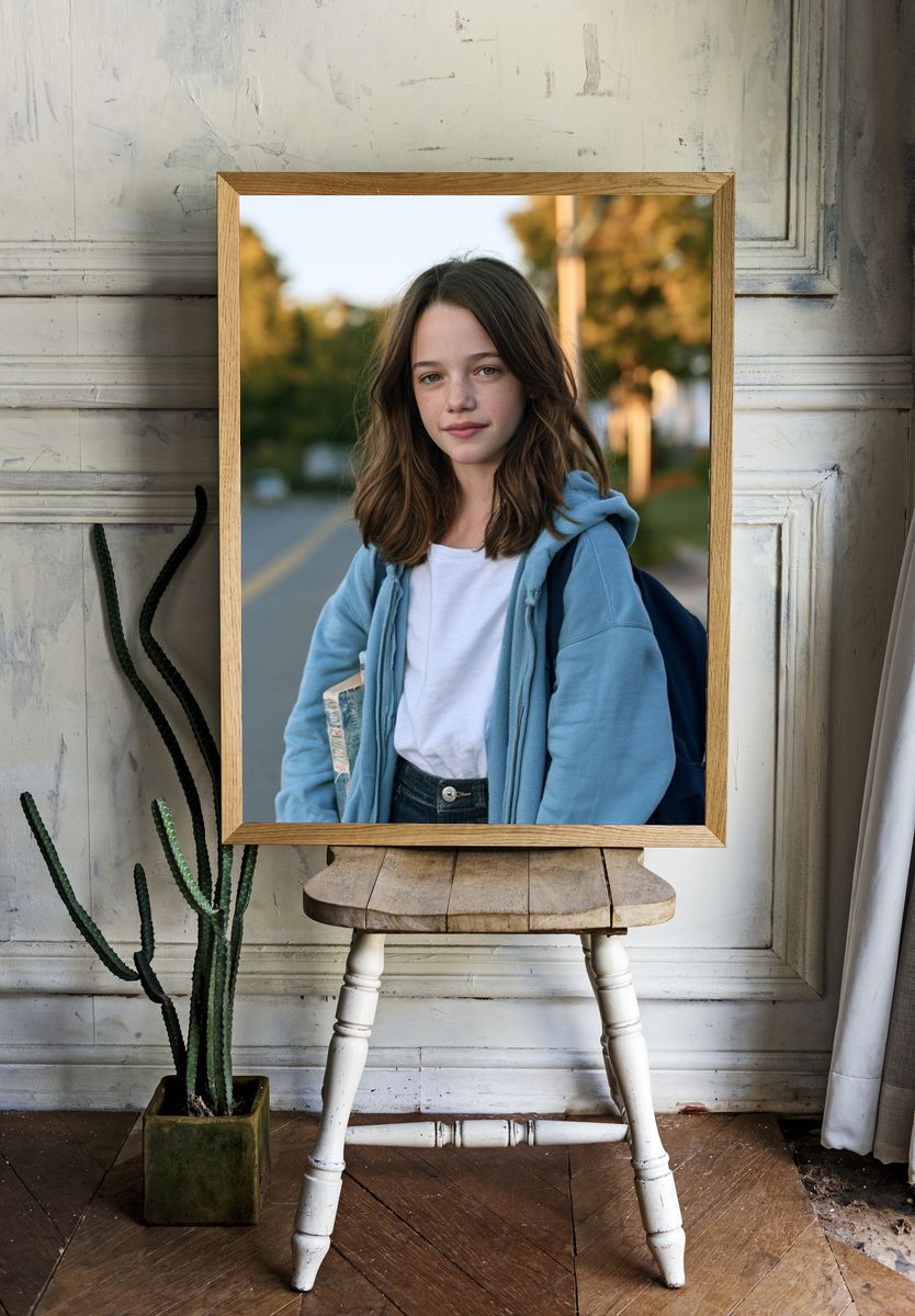 Teen Portrait Photography Poster. room preview