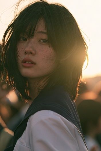 Sunlit Portrait Photography Poster. poster detail