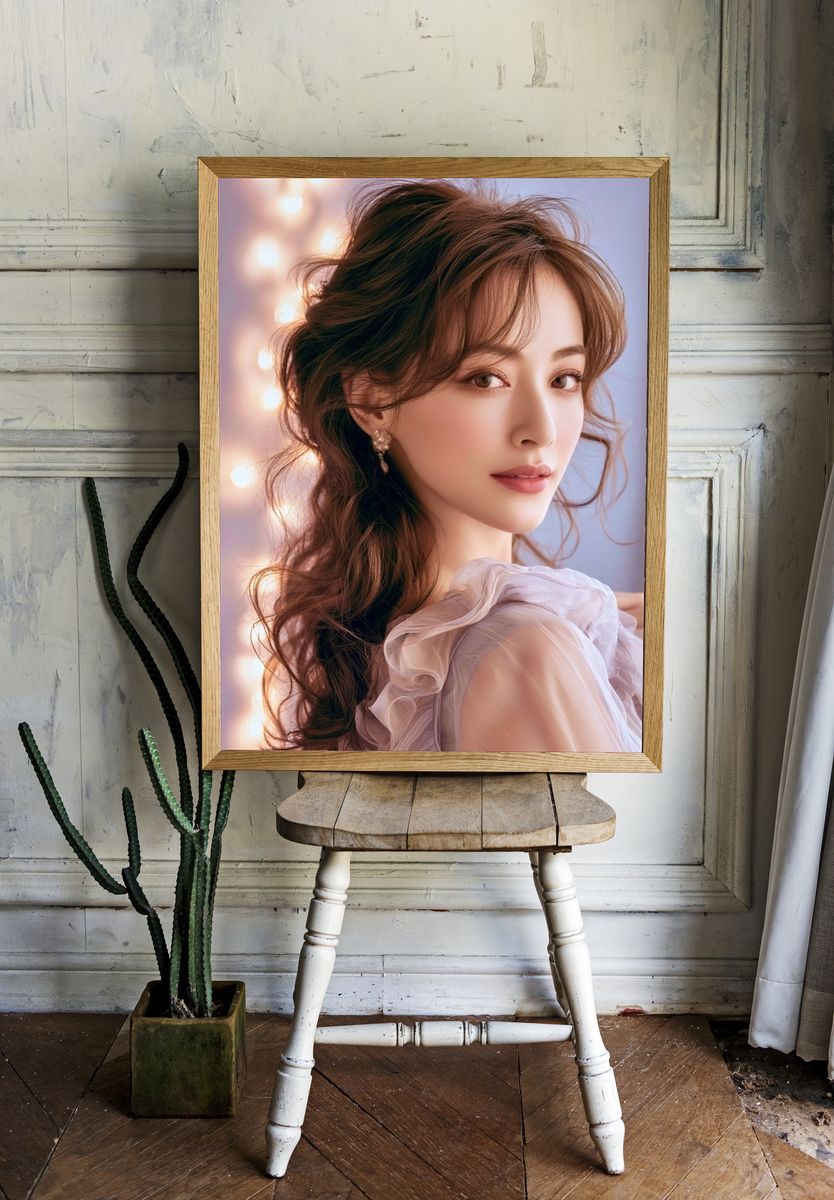 Elegant Portrait Photography Poster. room preview