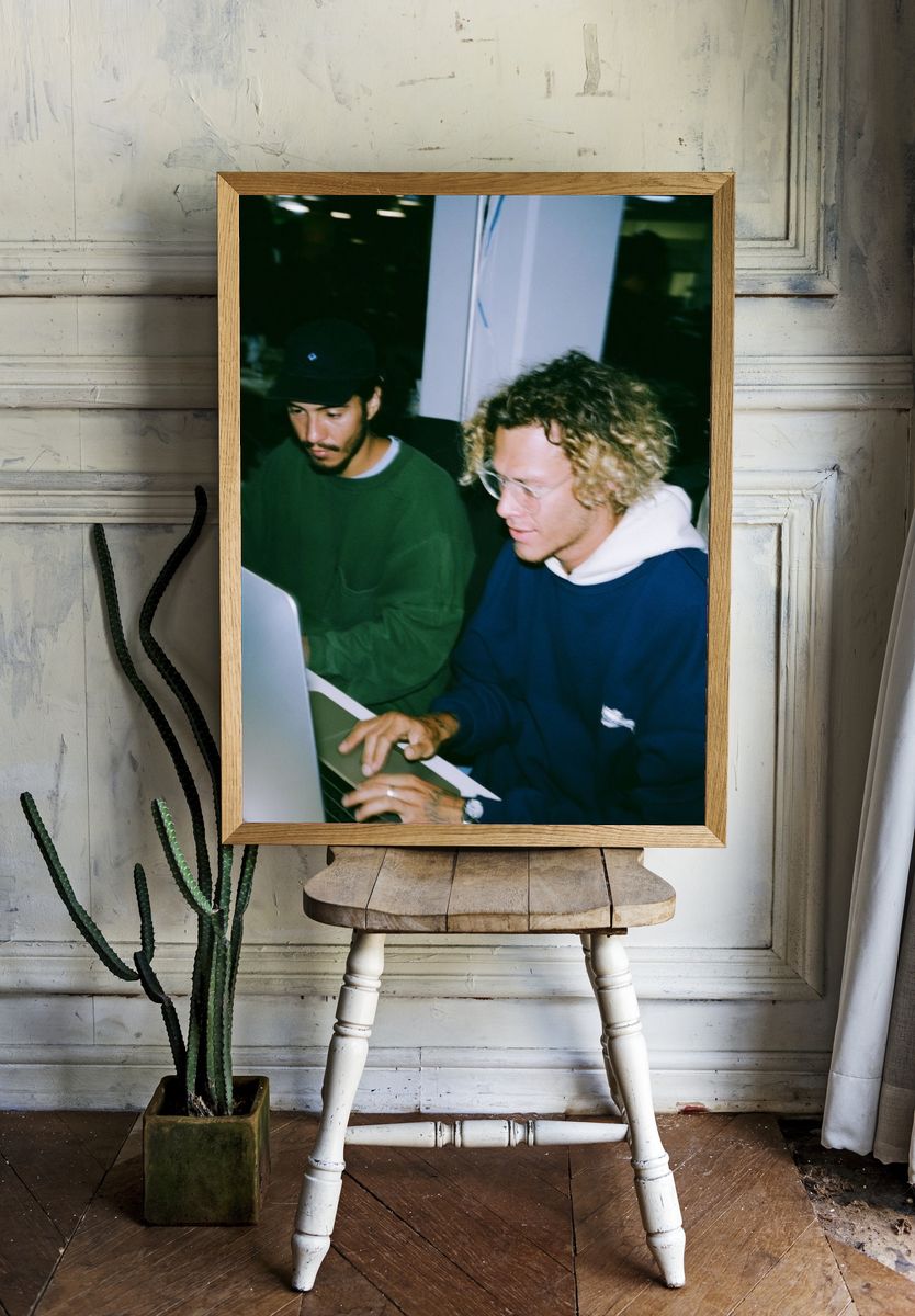 Creative Team at Work Photography Poster. room preview