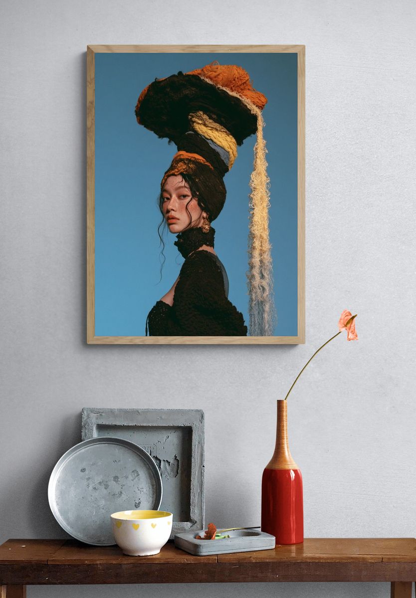 Avant-Garde Portrait Photography Poster. — room view 3