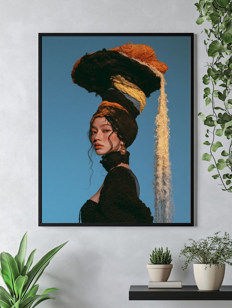 Avant-Garde Portrait Photography Poster. — room view 4