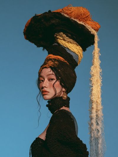Avant-Garde Portrait Photography Poster. poster