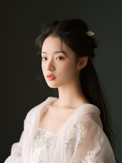 Elegant Portrait Photography Poster. poster print