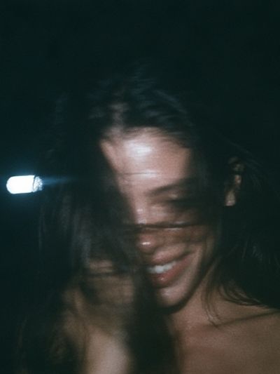 Blurred Portrait Photography Poster. poster
