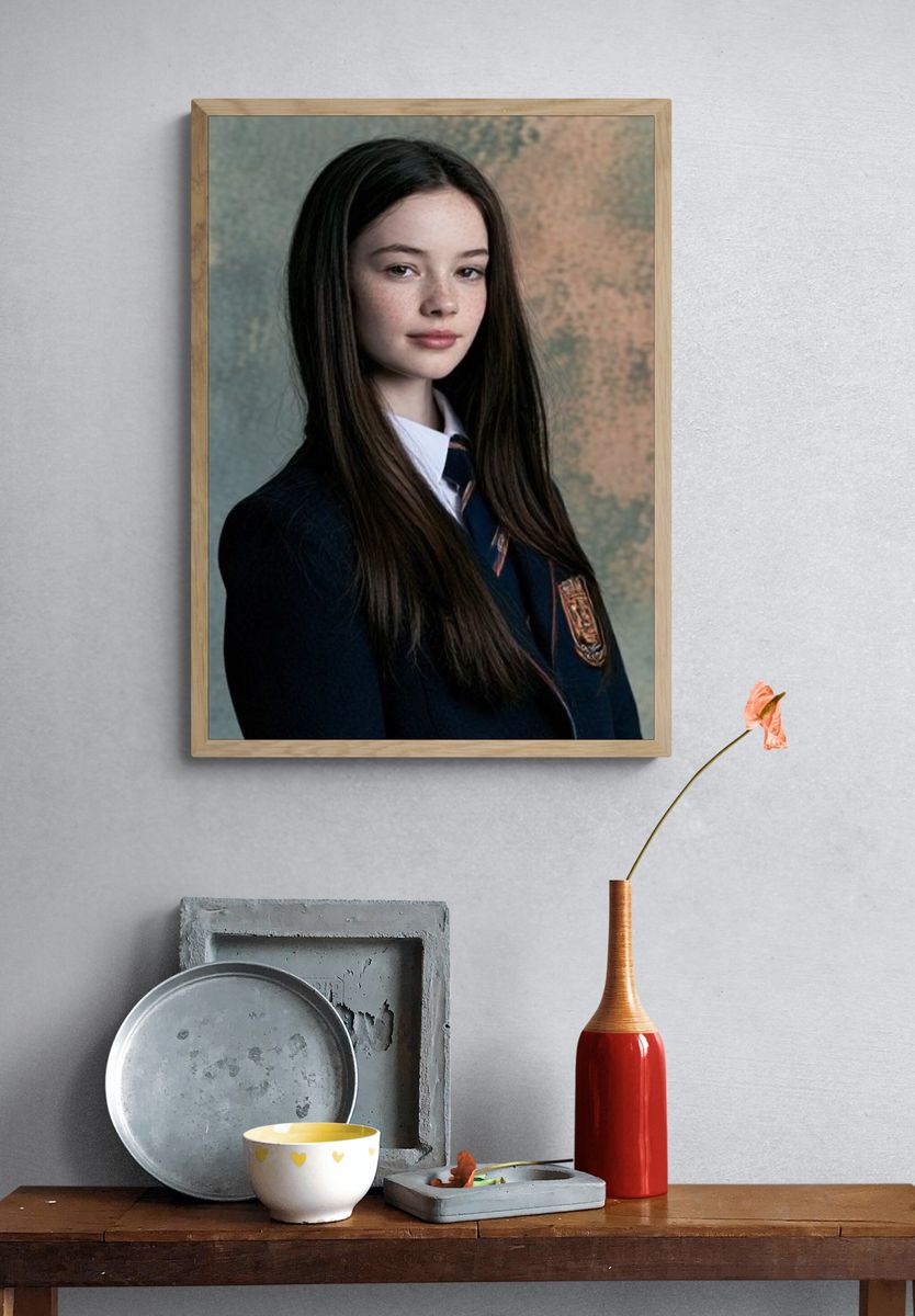 Young Student Portrait Print. — room view 3