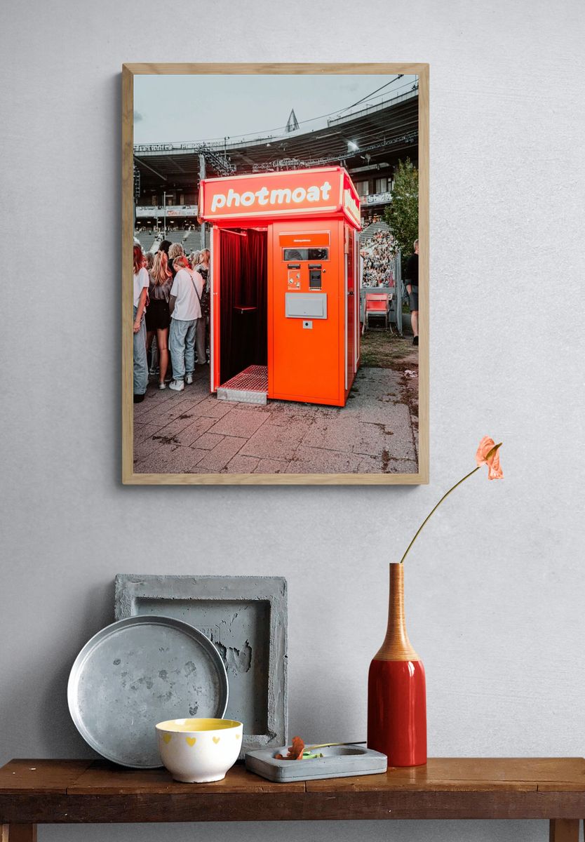 Photobooth at Concert — Photography Print. — room view 3