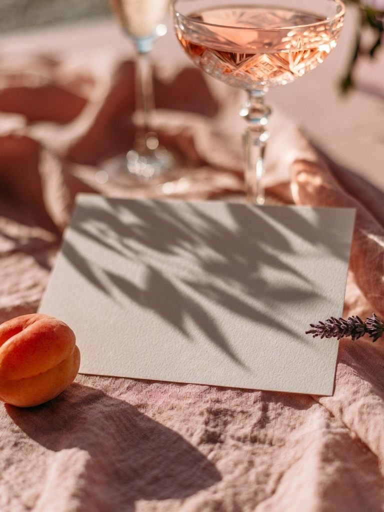 Peach Still Life Photography Poster. poster — photography art
