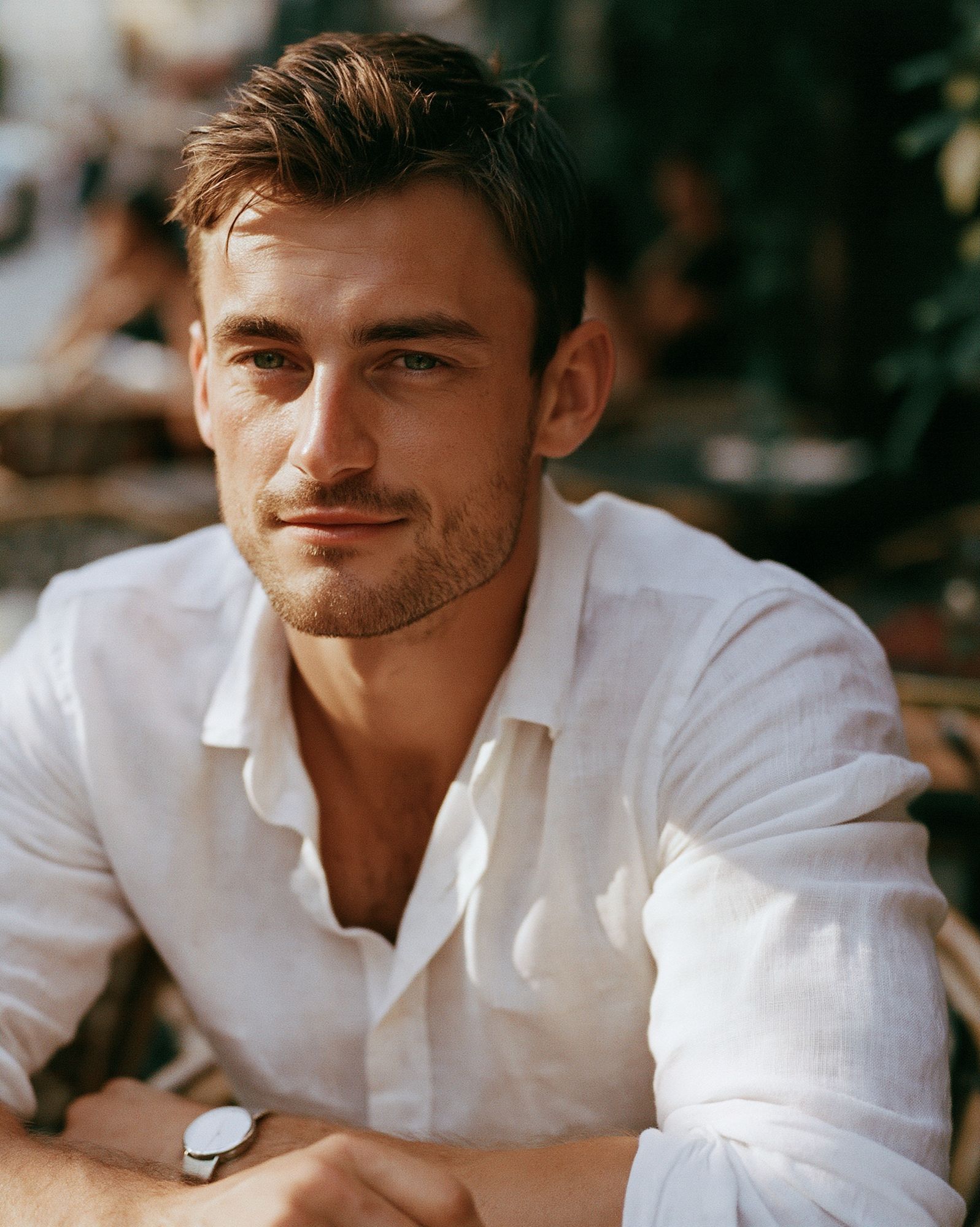 Portrait of a Man Photography Poster. poster — photography art