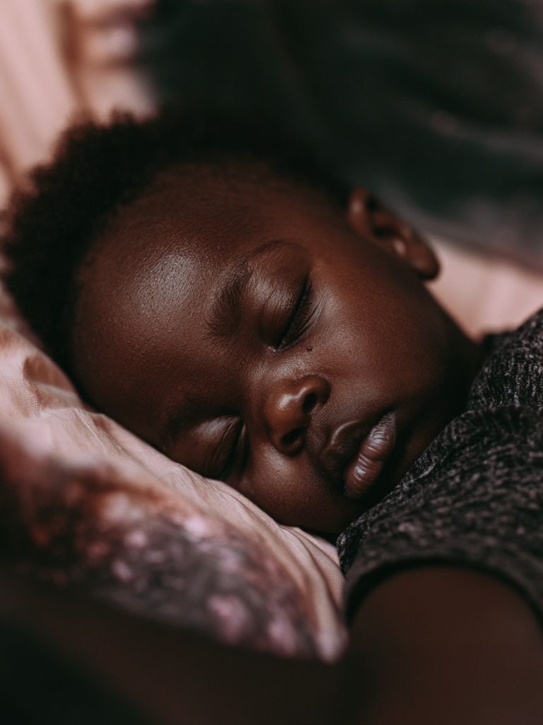 Sleeping Child Portrait Poster. poster — photography art