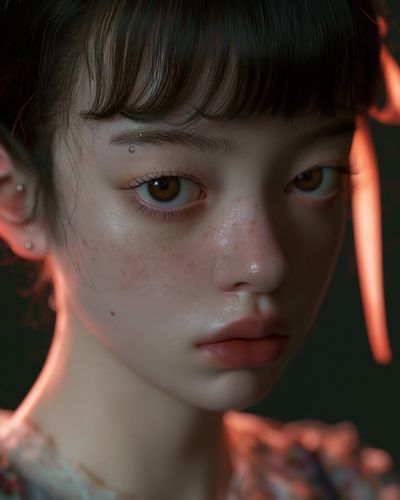 Soft Portrait Photography Poster. poster print