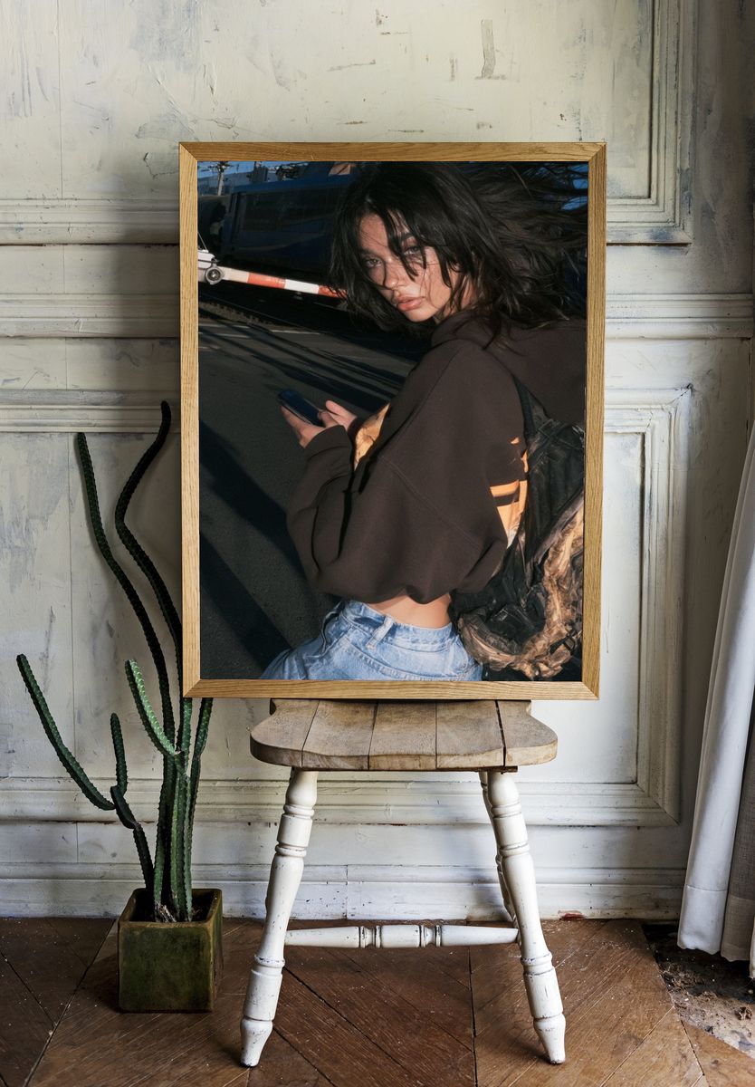 Street Style Portrait Poster. room preview