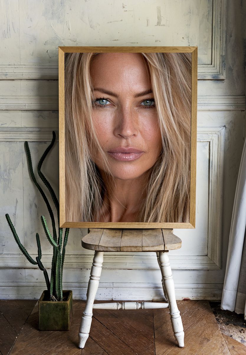 Blonde Portrait Photography Poster. room preview