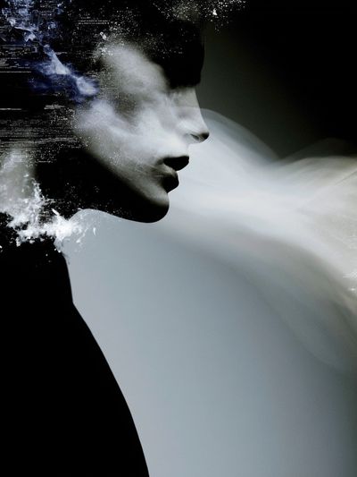 Dreamlike Profile Photography Poster.