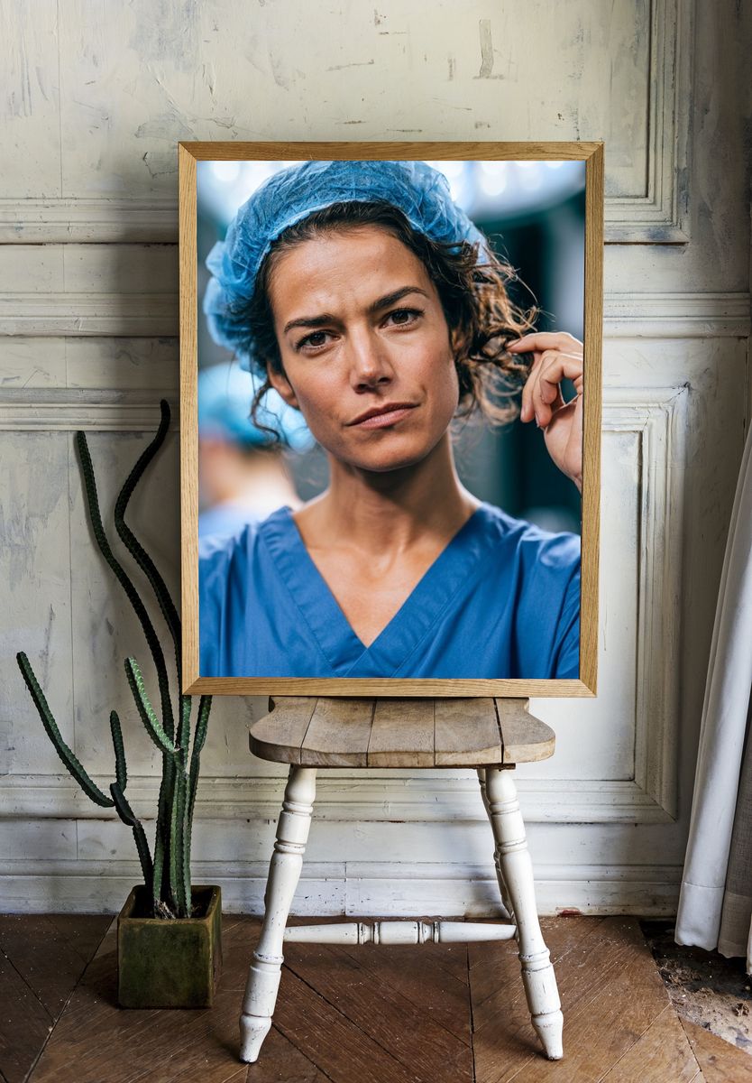 Surgeon Portrait Photography Poster. room preview