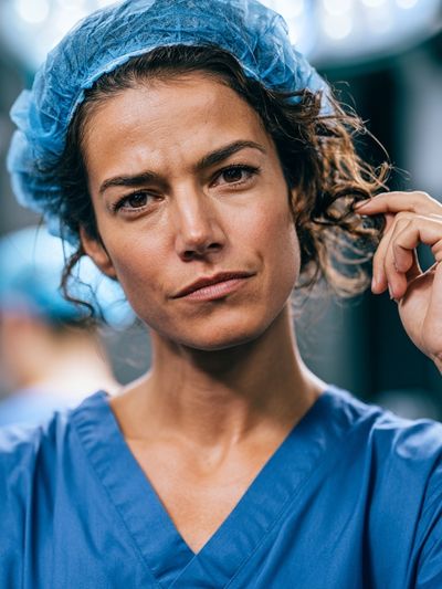 Surgeon Portrait Photography Poster.