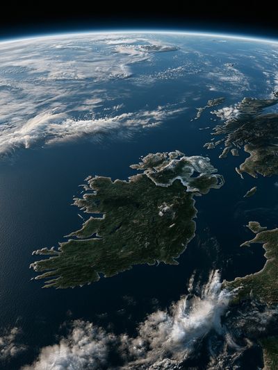 Earth from Space Photography Poster. poster