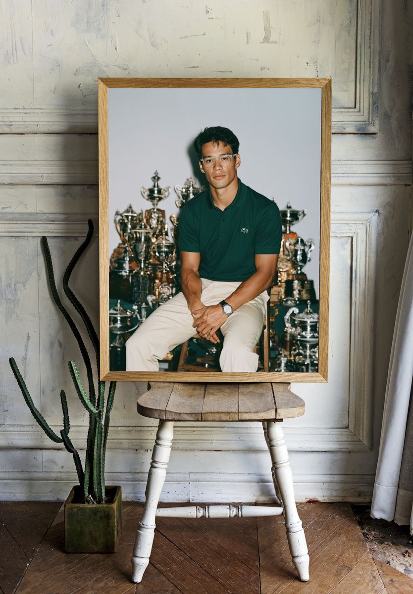 Portrait of a Trophy Collector Photography Poster. — room view 1