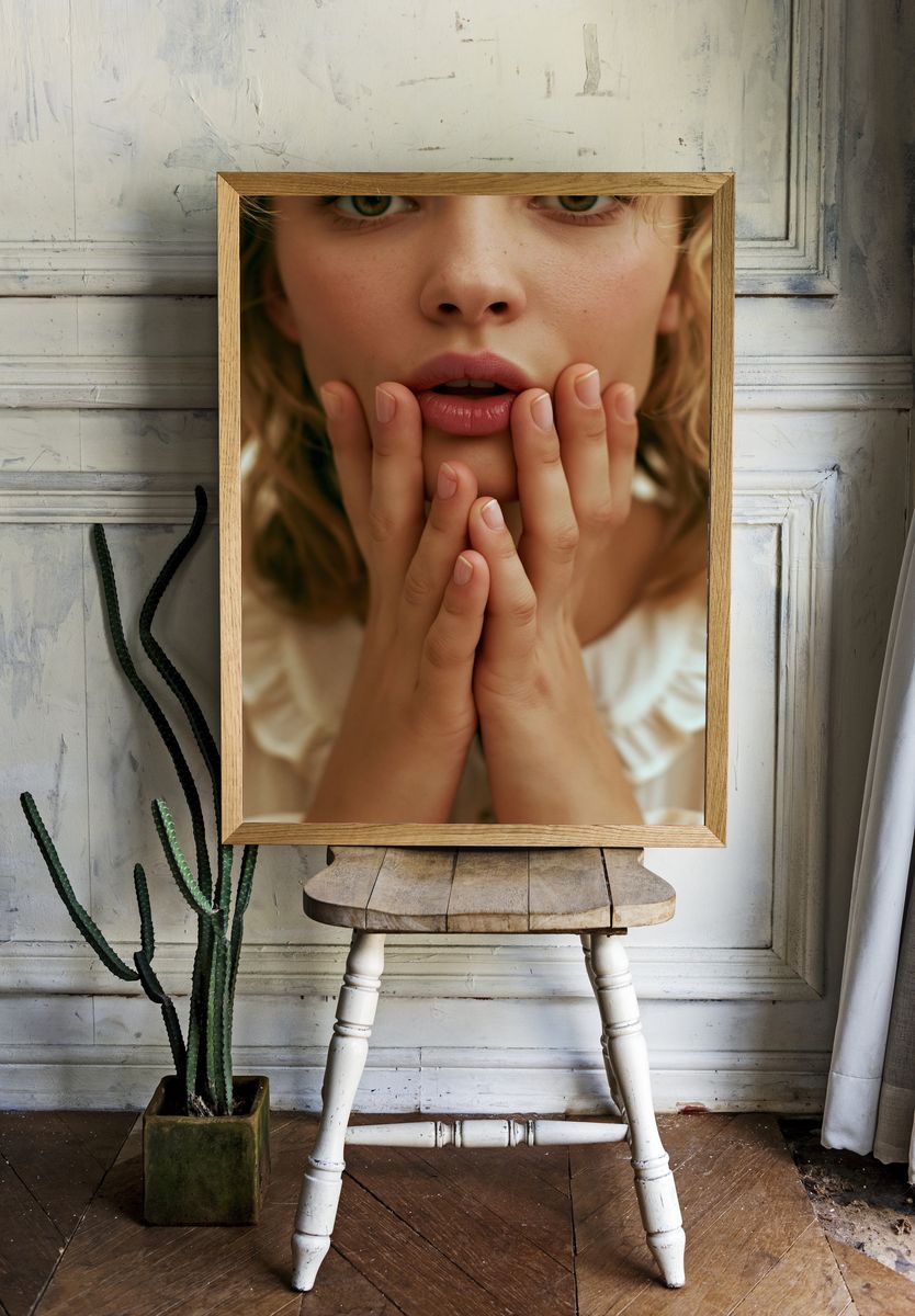 Intimate Portrait Photography Poster. — room view 1