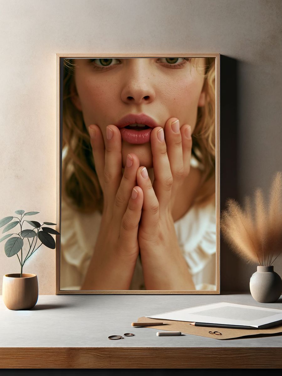 Intimate Portrait Photography Poster. — room view 2
