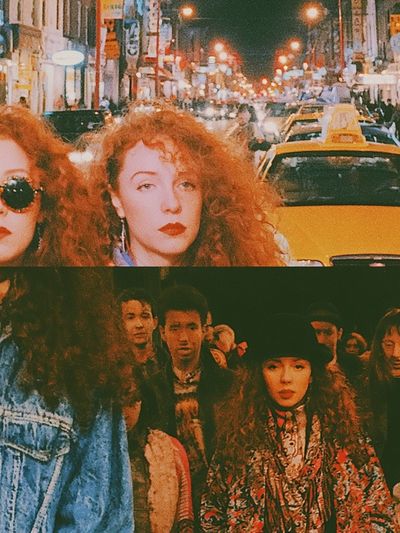 Night Street Fashion Photography Poster.