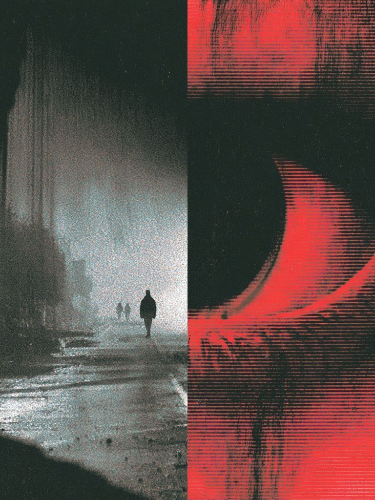 Nocturnal City Walk Photography Poster. poster — photography art